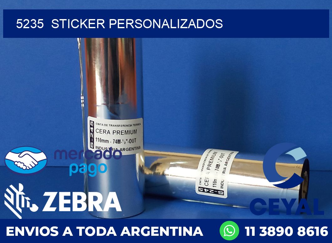 5235  sticker personalizados
