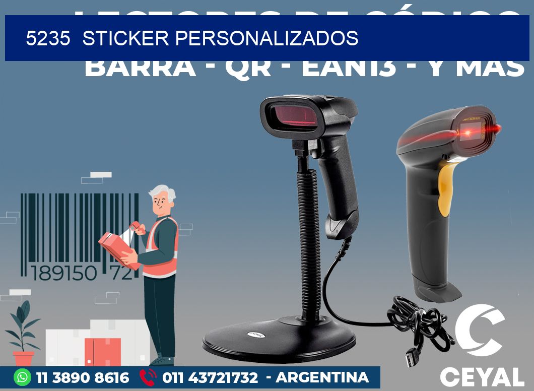 5235  sticker personalizados