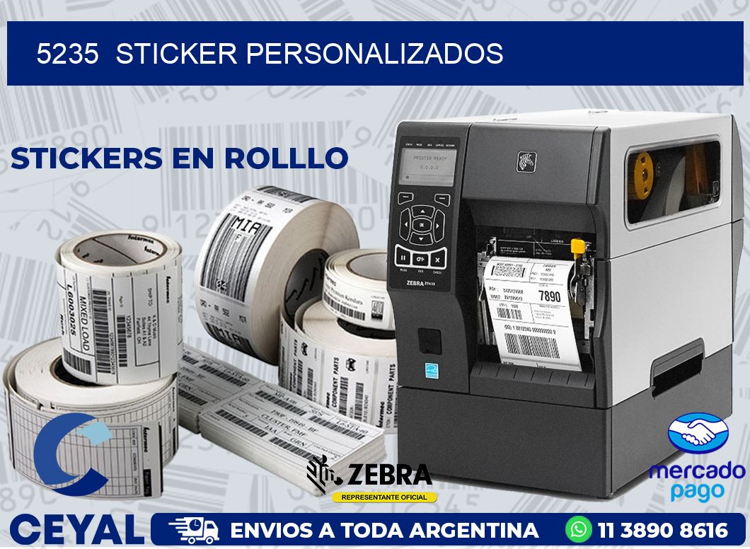 5235  sticker personalizados