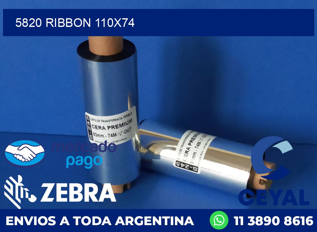5820 RIBBON 110X74