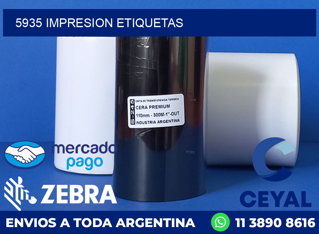 5935 IMPRESION ETIQUETAS