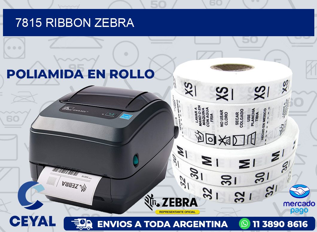 7815 RIBBON ZEBRA