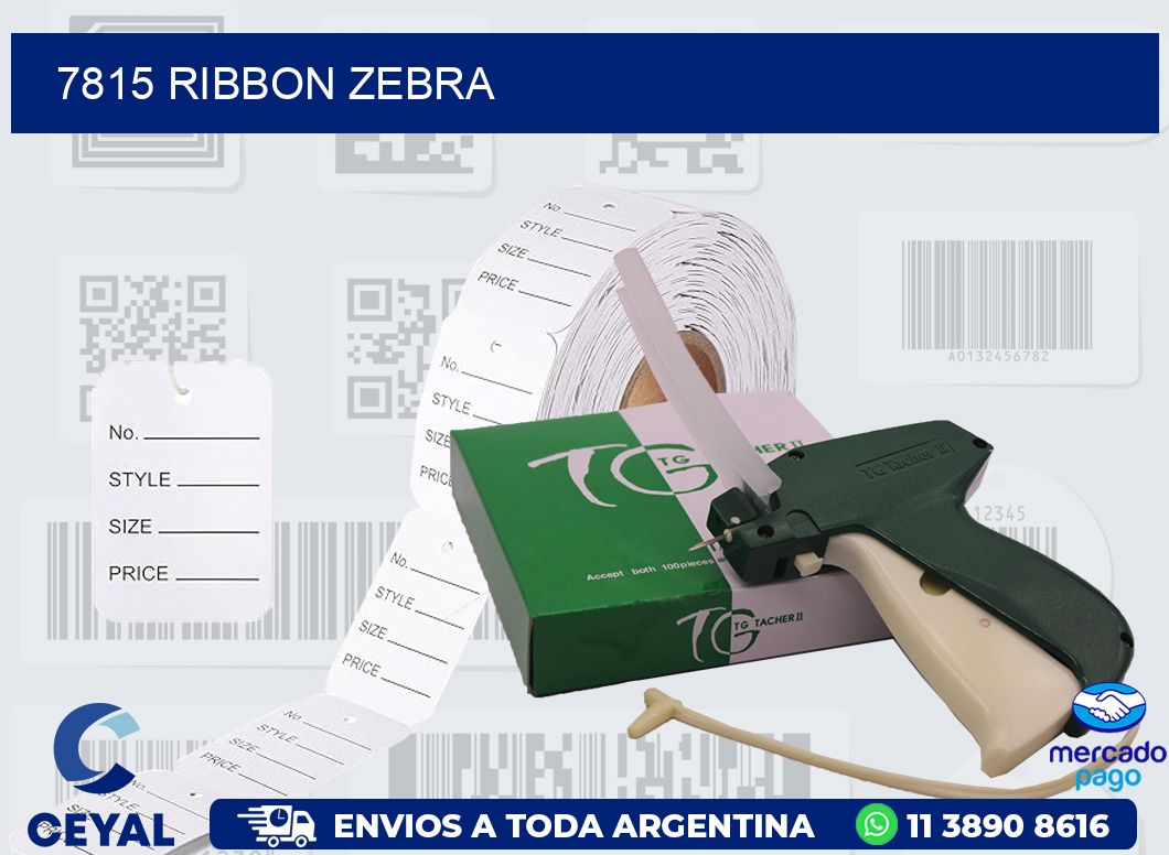 7815 RIBBON ZEBRA