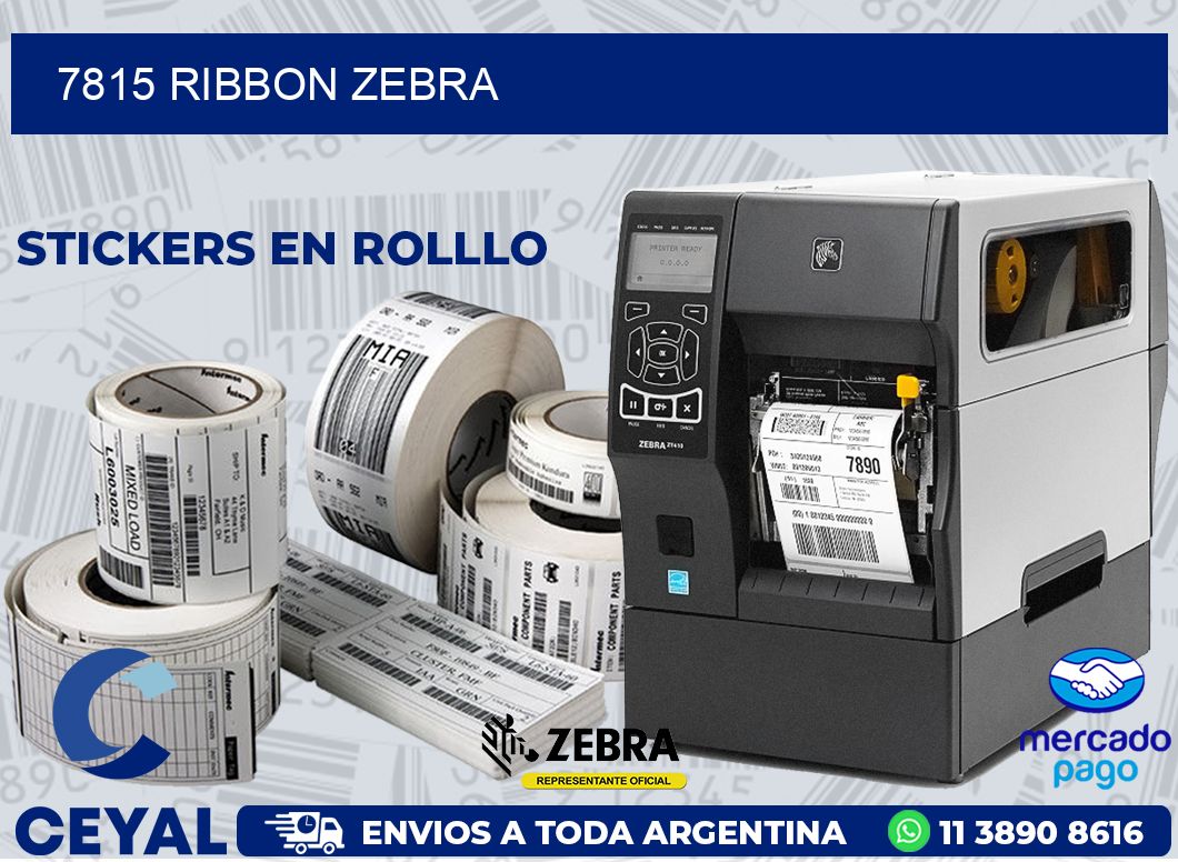 7815 RIBBON ZEBRA
