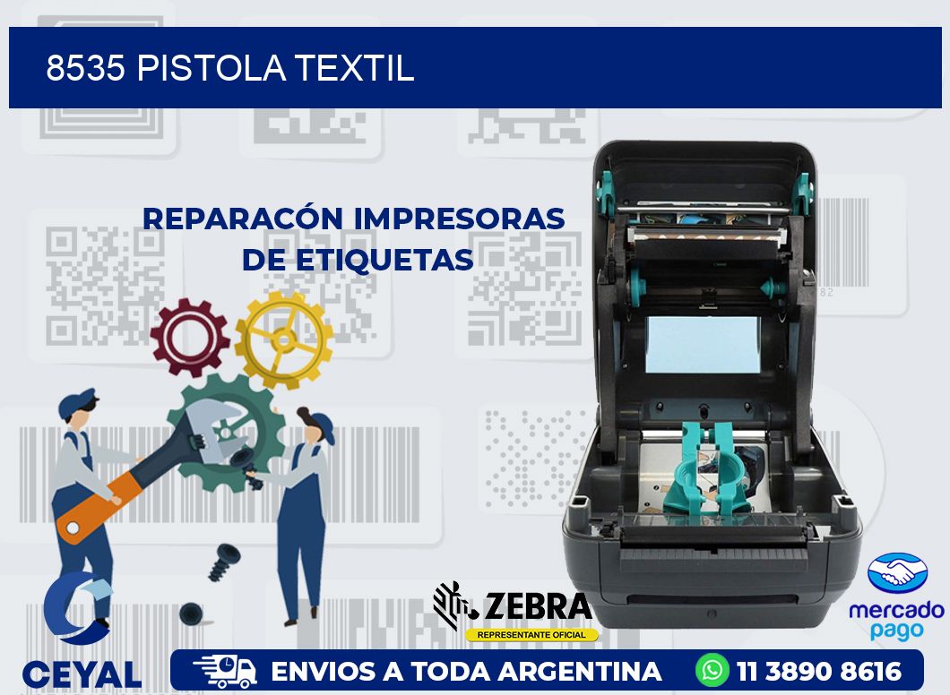 8535 PISTOLA TEXTIL