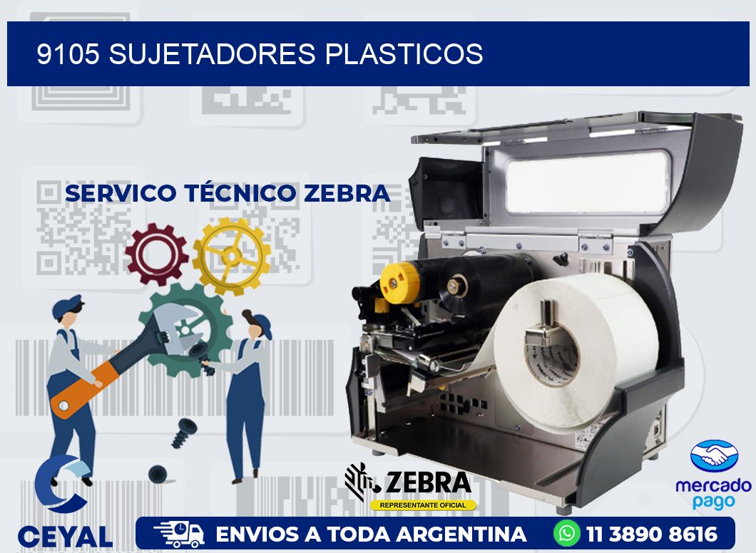 9105 SUJETADORES PLASTICOS
