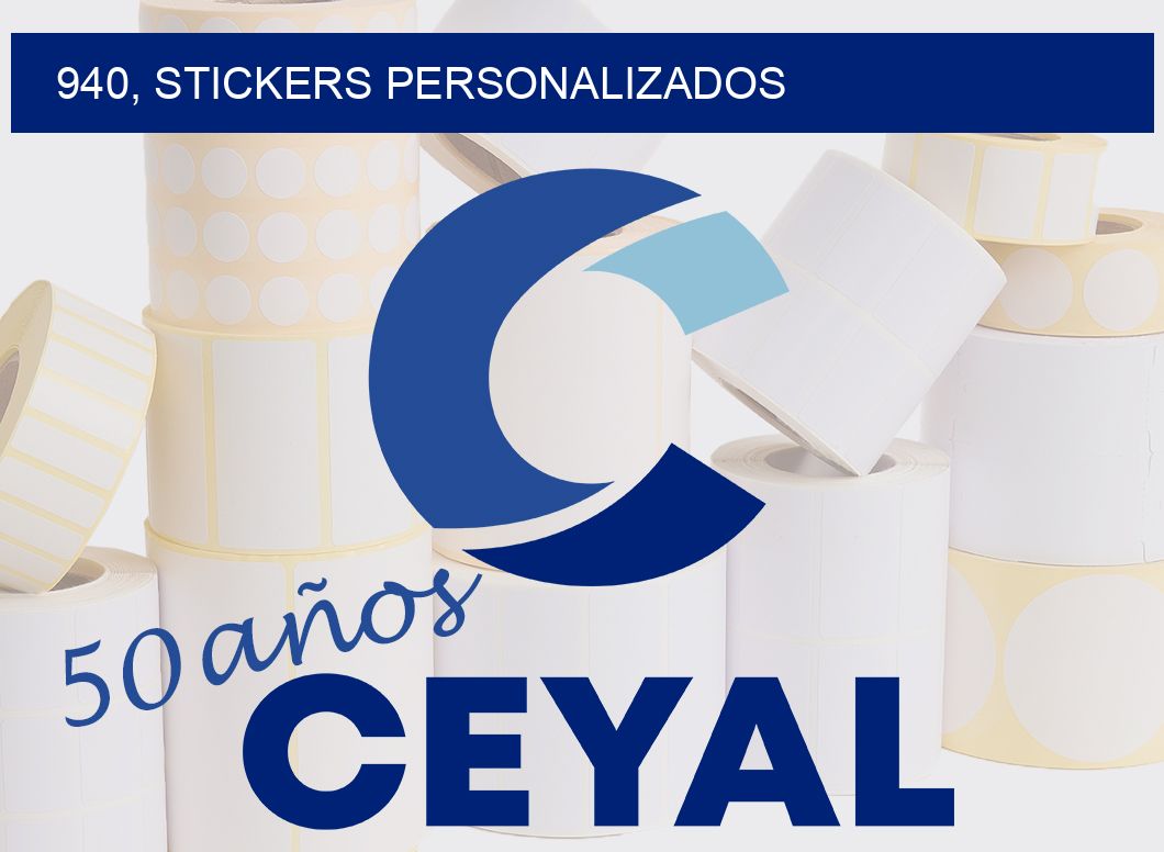 940, stickers personalizados