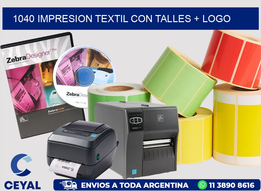 1040 IMPRESION TEXTIL CON TALLES + LOGO