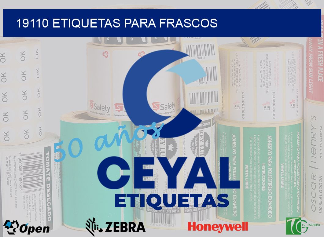 19110 ETIQUETAS PARA FRASCOS