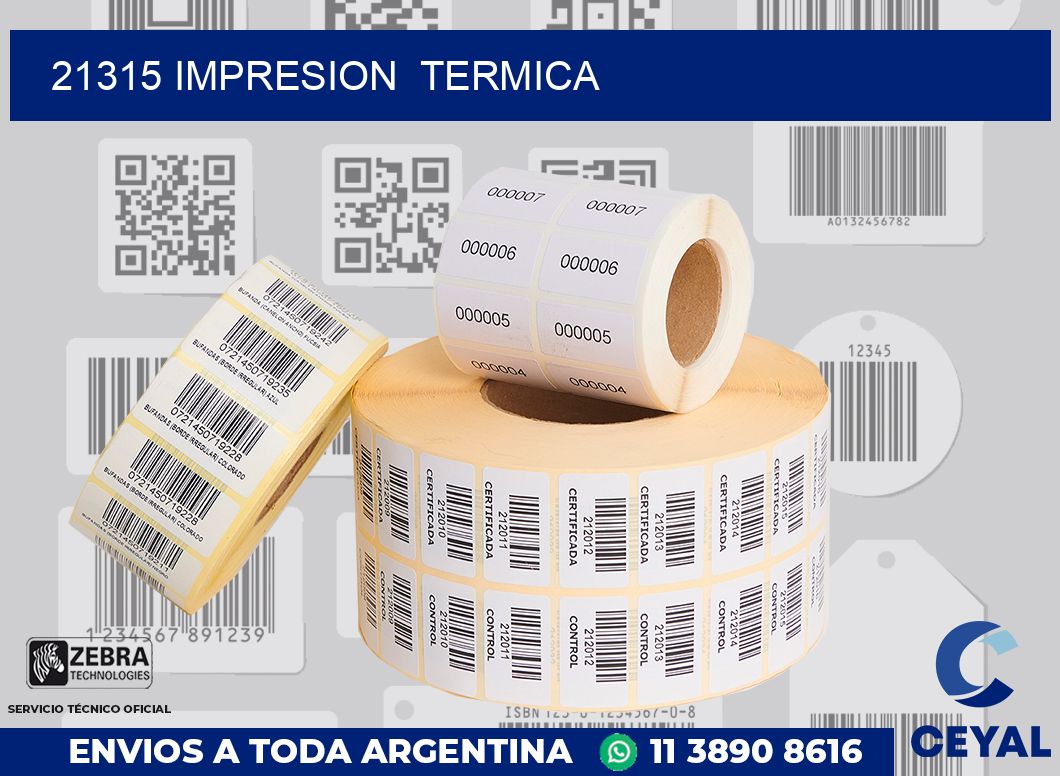 21315 impresion  termica