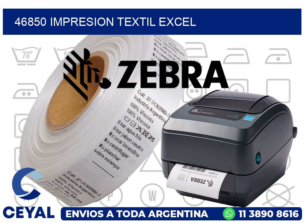 46850 IMPRESION TEXTIL EXCEL