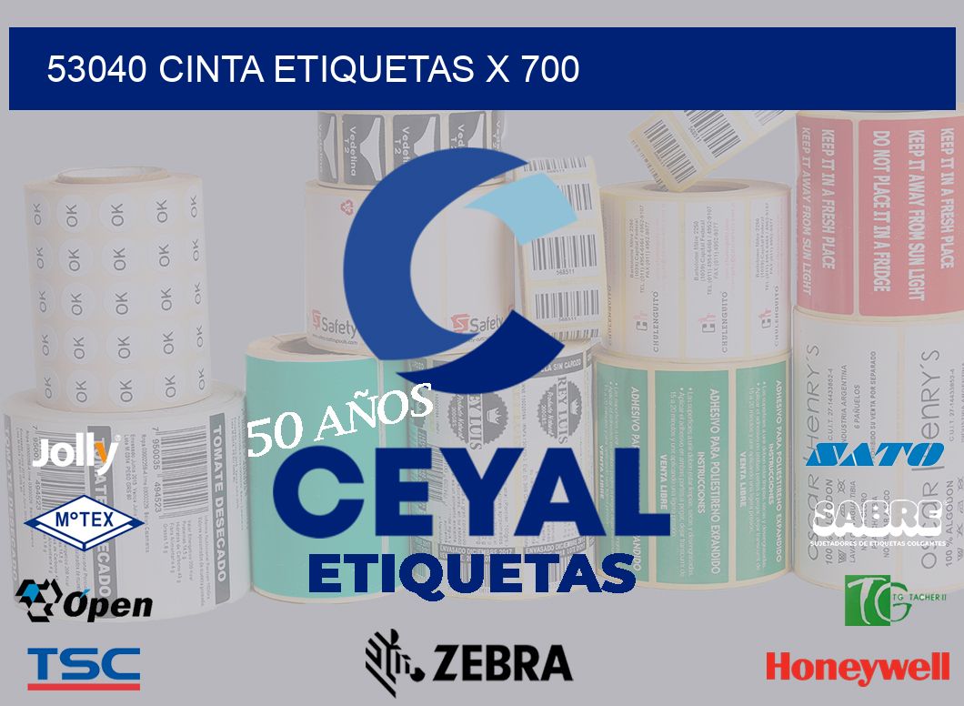 53040 cinta etiquetas x 700