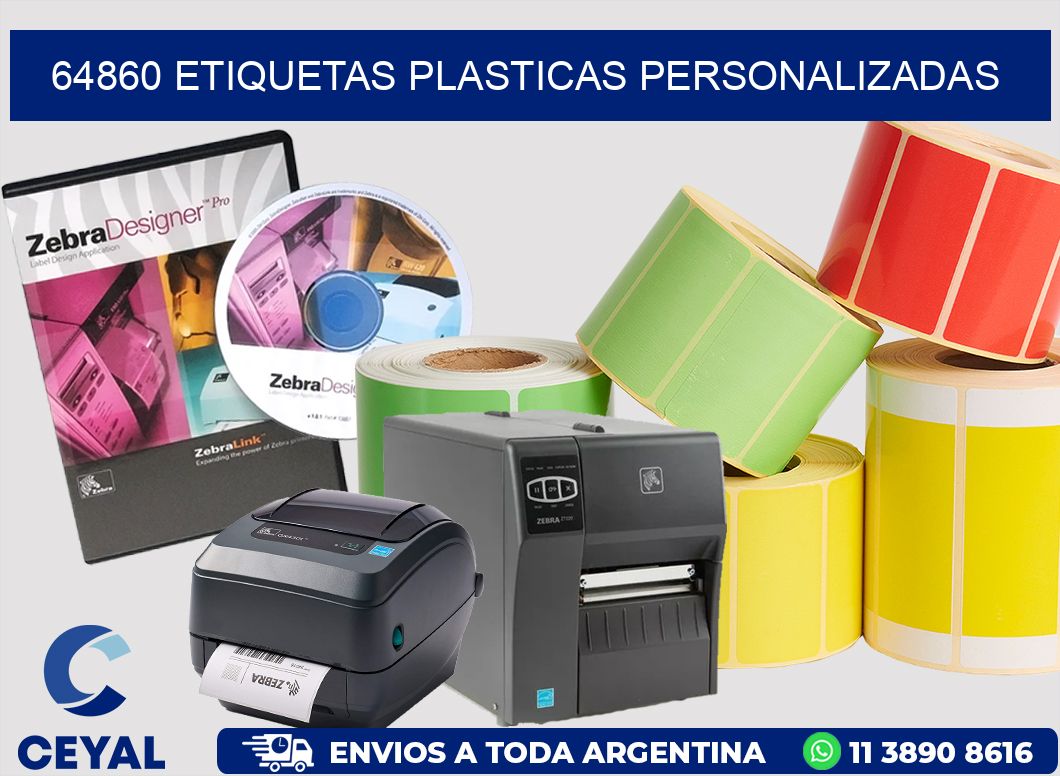 64860 ETIQUETAS PLASTICAS PERSONALIZADAS