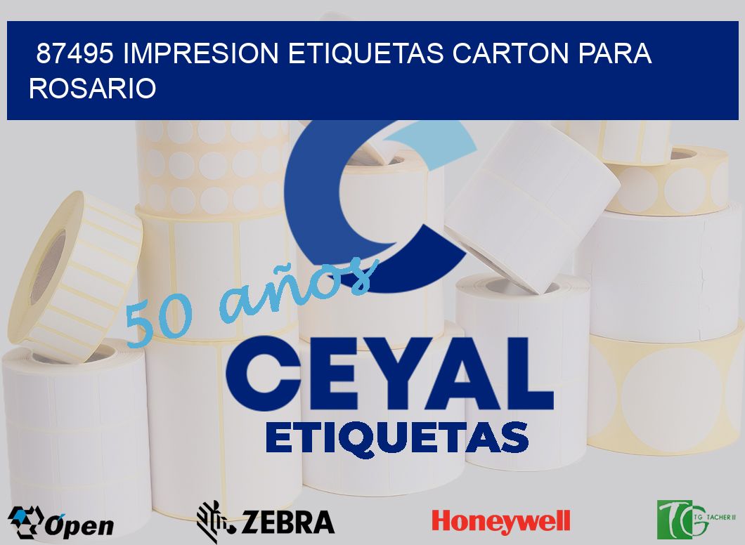 87495 IMPRESION ETIQUETAS CARTON PARA ROSARIO