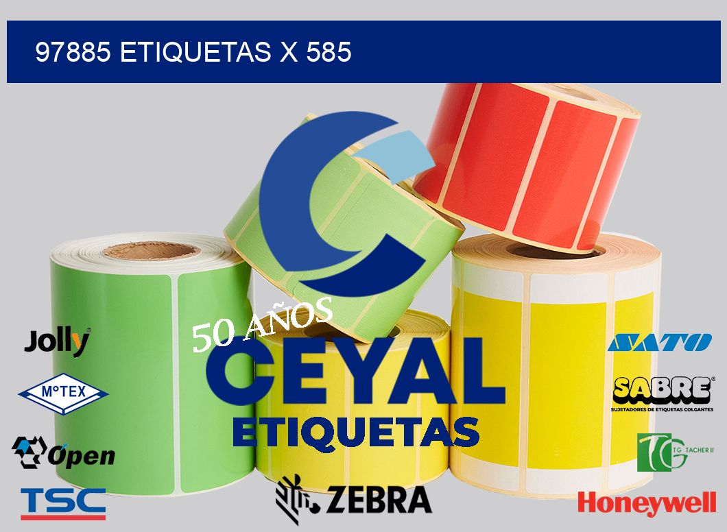 97885 Etiquetas x 585