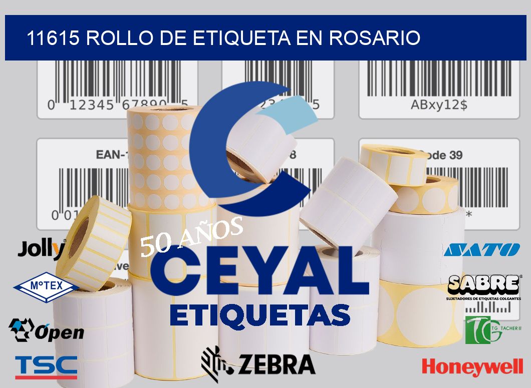 11615 ROLLO DE ETIQUETA EN ROSARIO