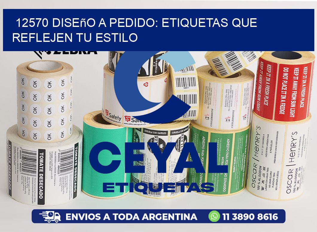 12570 Diseño a Pedido: Etiquetas que Reflejen tu Estilo