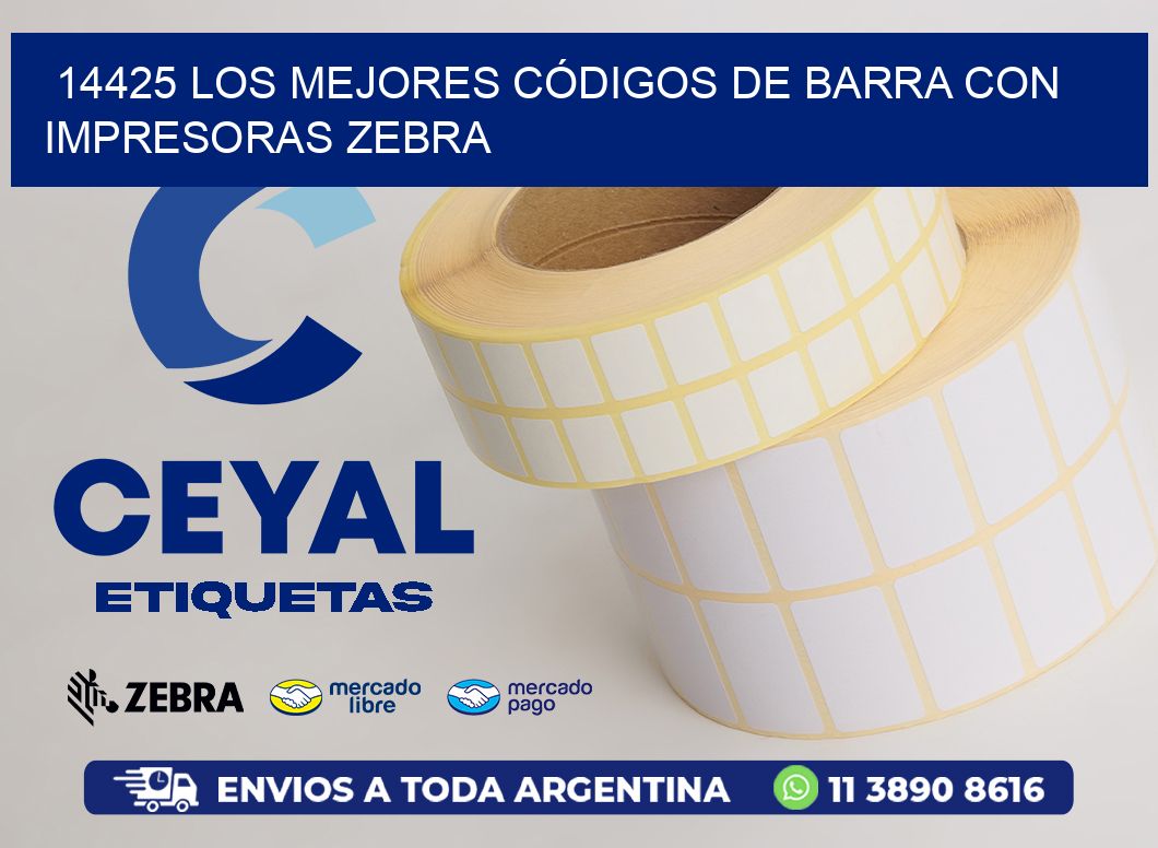 14425 LOS MEJORES CÓDIGOS DE BARRA CON IMPRESORAS ZEBRA
