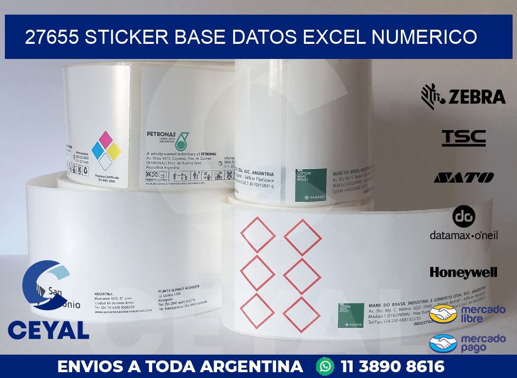 27655 sticker base datos excel numerico