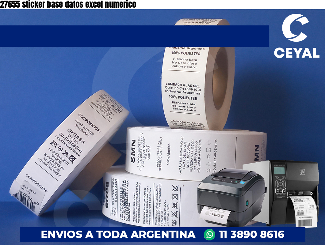 27655 sticker base datos excel numerico