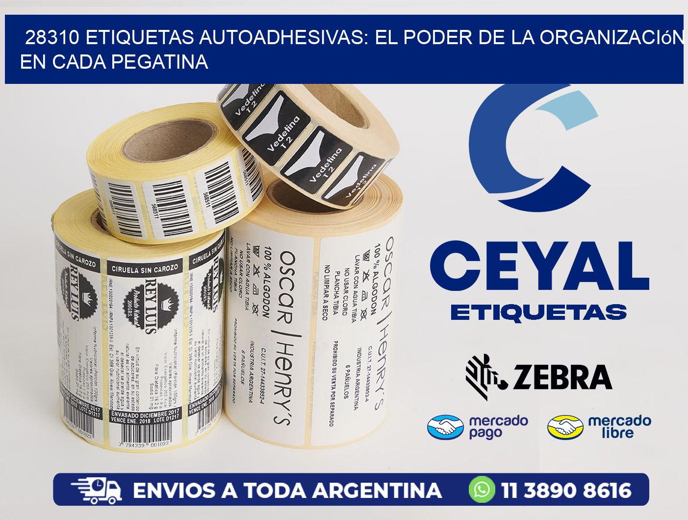 28310 Etiquetas Autoadhesivas: El Poder de la Organización en Cada Pegatina
