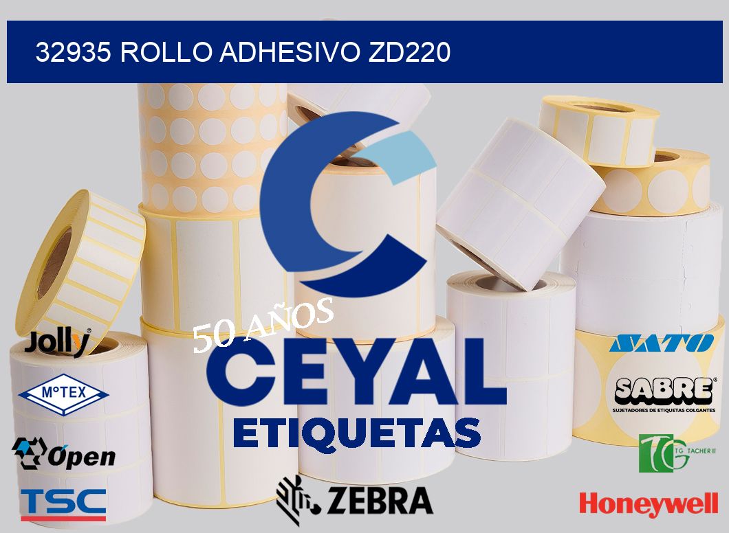 32935 ROLLO ADHESIVO ZD220