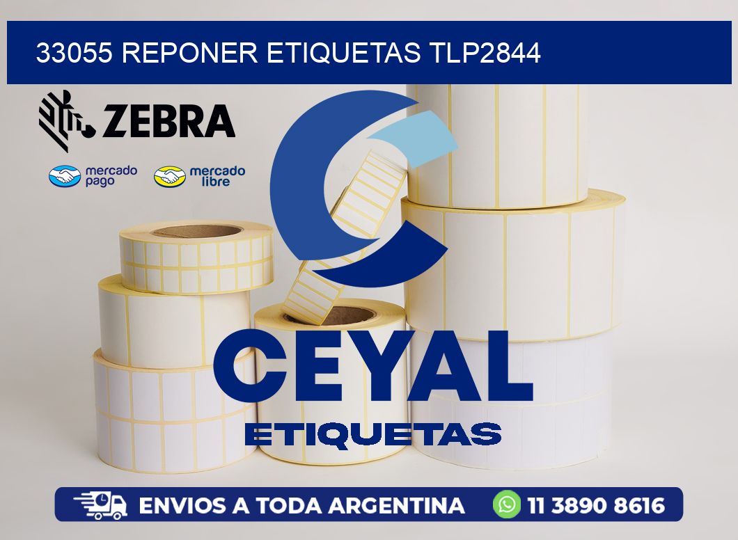 33055 REPONER ETIQUETAS TLP2844