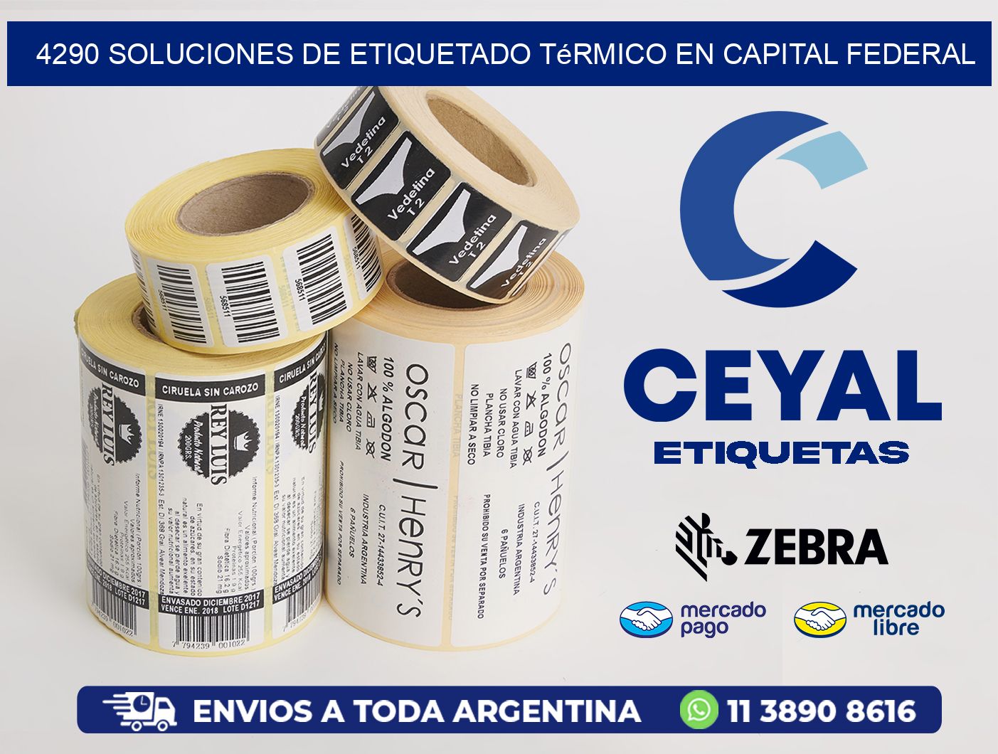 4290 Soluciones de Etiquetado Térmico en Capital Federal