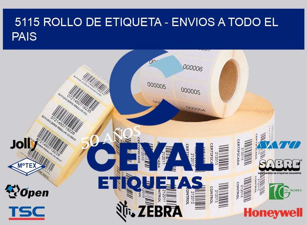 5115 ROLLO DE ETIQUETA – ENVIOS A TODO EL PAIS