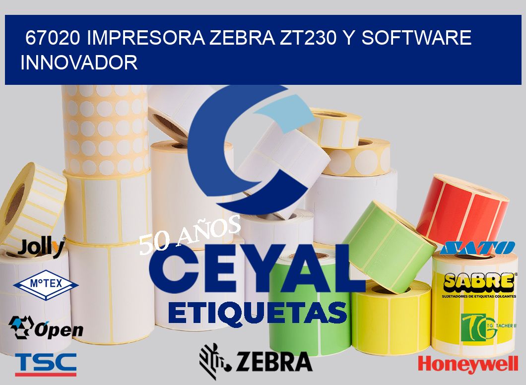 67020 Impresora Zebra ZT230 y Software Innovador