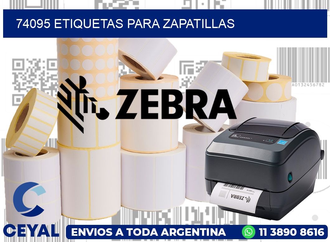 74095 ETIQUETAS PARA ZAPATILLAS