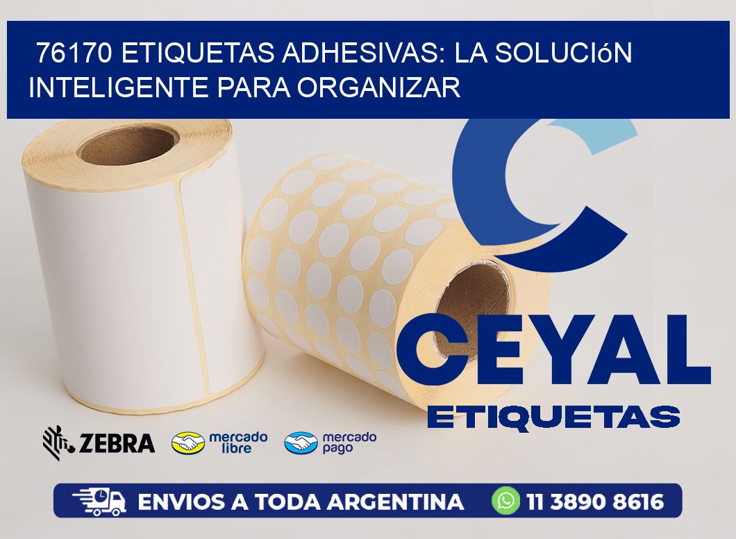 76170 Etiquetas Adhesivas: La Solución Inteligente para Organizar