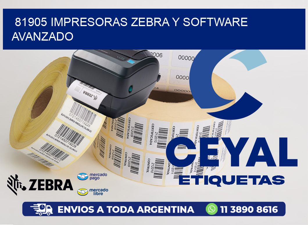 81905 Impresoras Zebra y Software Avanzado