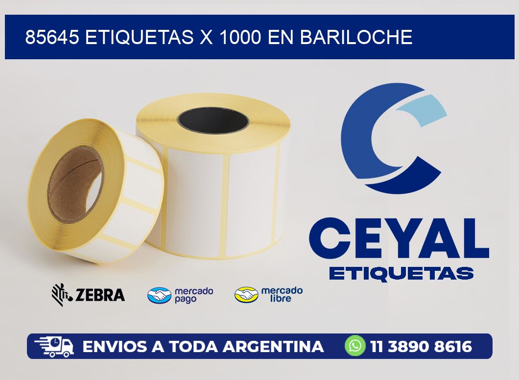 85645 ETIQUETAS X 1000 EN BARILOCHE