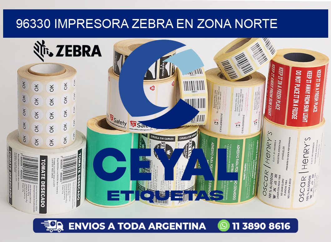 96330 IMPRESORA ZEBRA EN ZONA NORTE