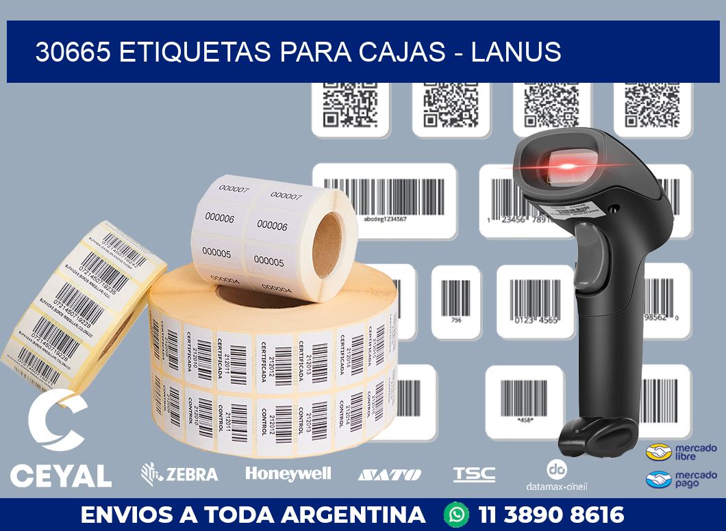 30665 ETIQUETAS PARA CAJAS – LANUS