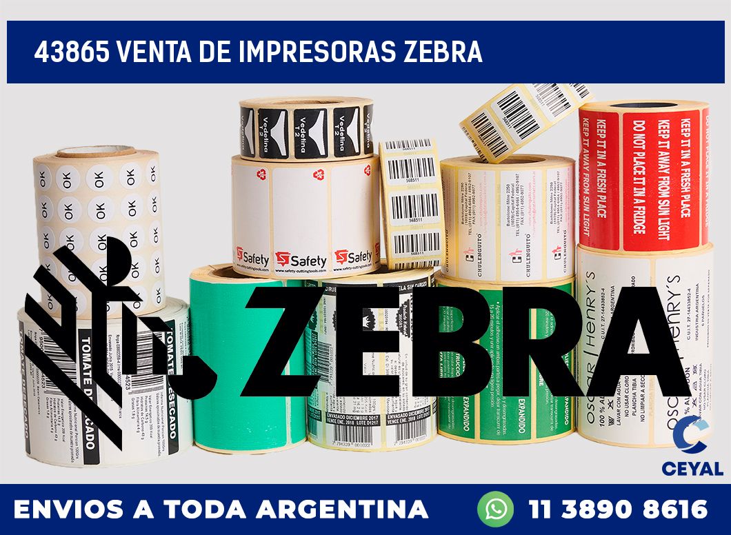 43865 VENTA DE IMPRESORAS ZEBRA