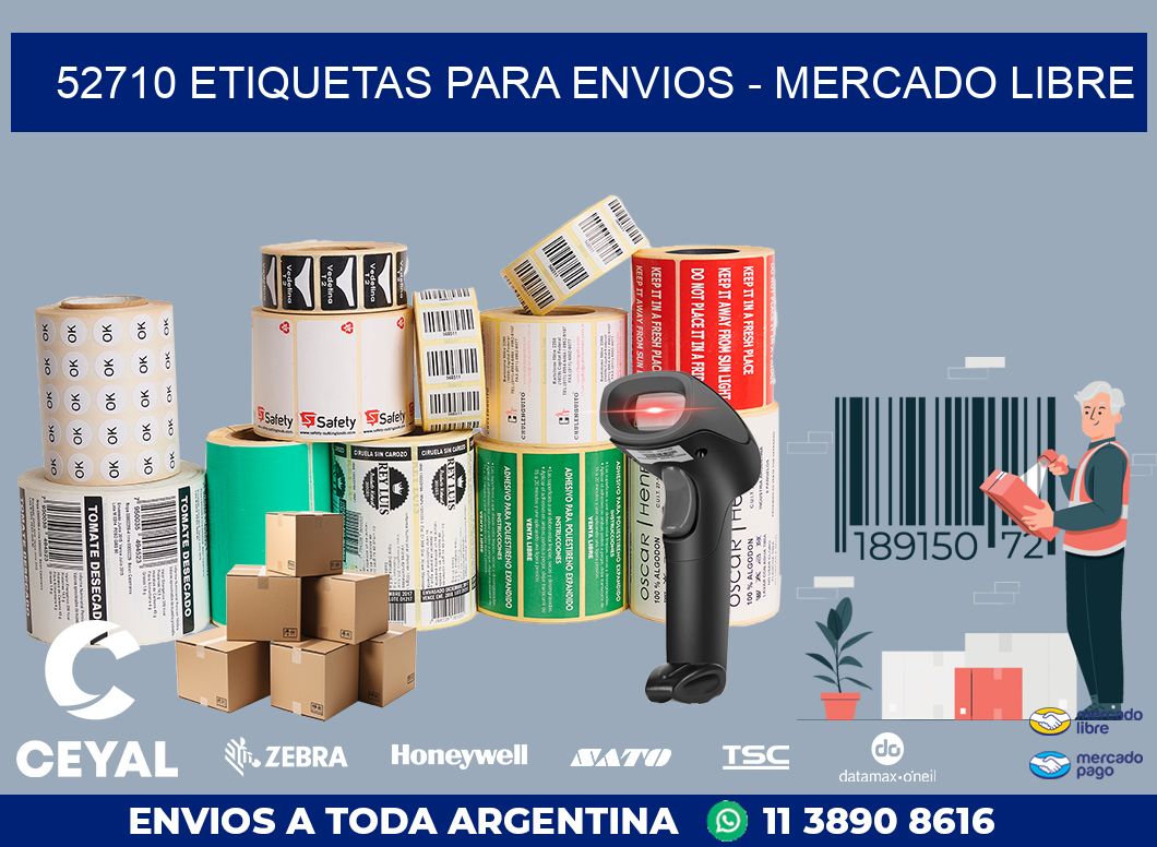 52710 ETIQUETAS PARA ENVIOS - MERCADO LIBRE
