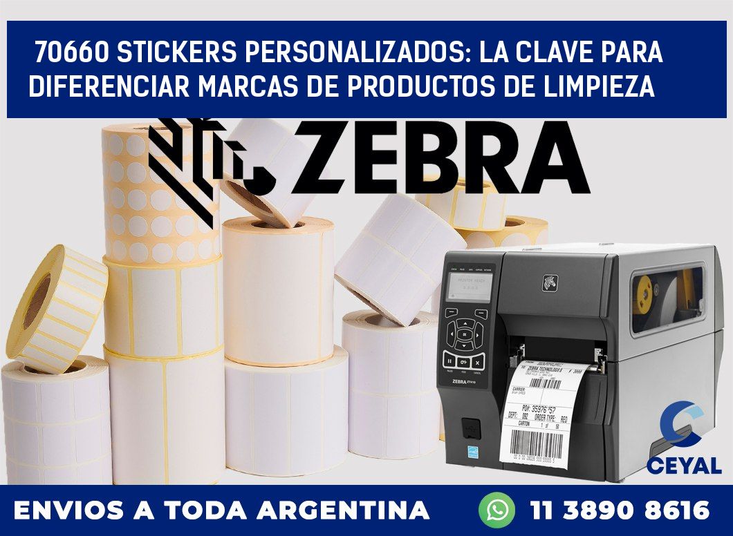 70660 STICKERS PERSONALIZADOS: LA CLAVE PARA DIFERENCIAR MARCAS DE PRODUCTOS DE LIMPIEZA