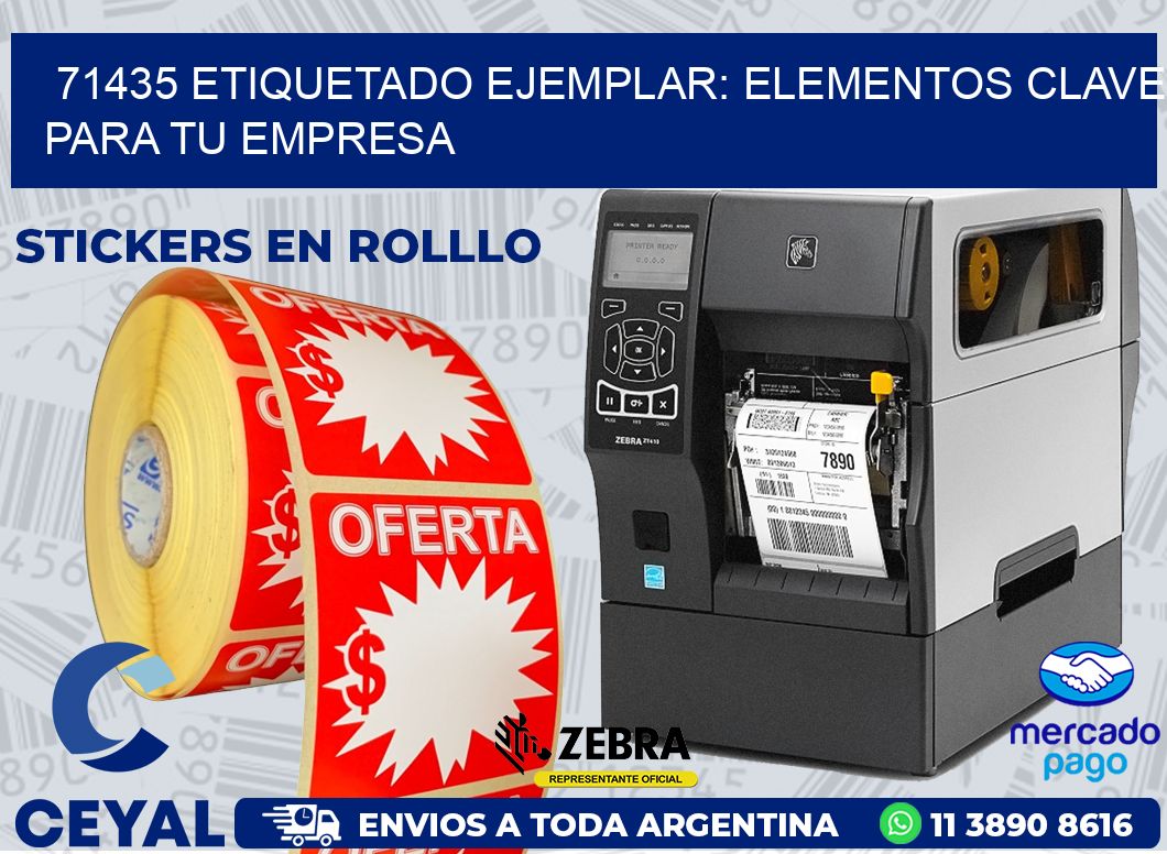 71435 ETIQUETADO EJEMPLAR: ELEMENTOS CLAVE PARA TU EMPRESA