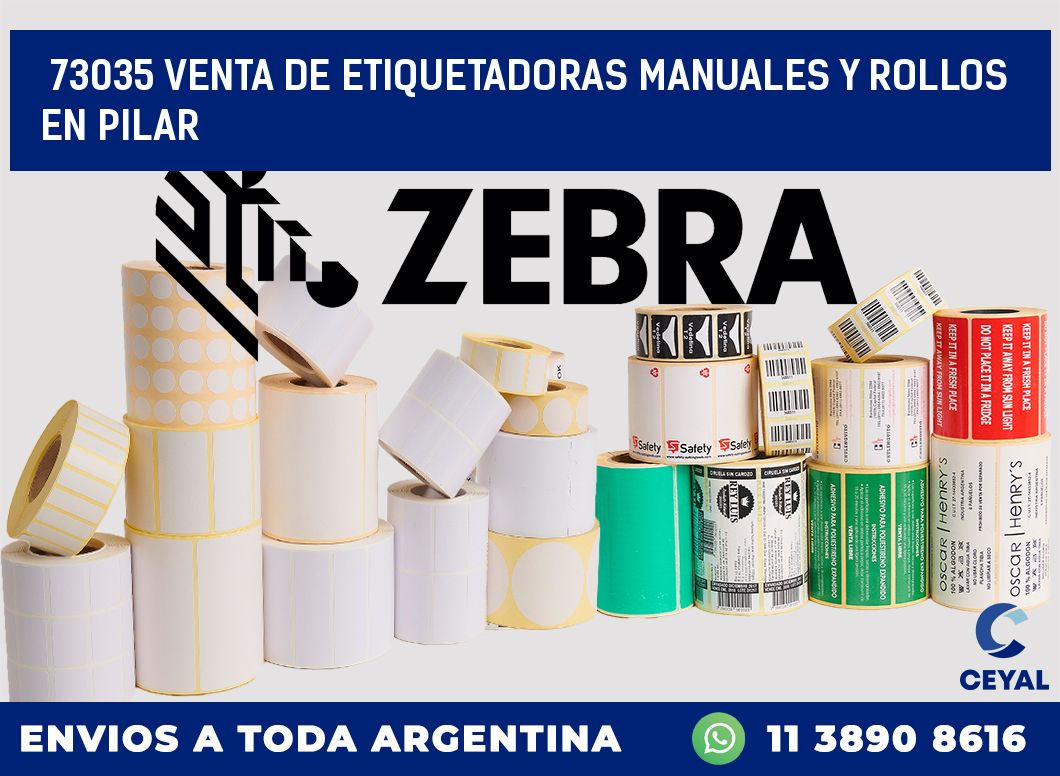 73035 VENTA DE ETIQUETADORAS MANUALES Y ROLLOS EN PILAR