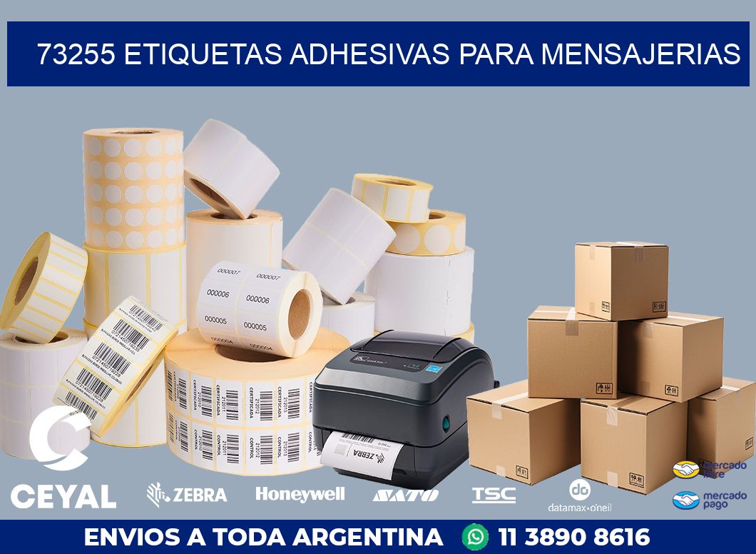 73255 ETIQUETAS ADHESIVAS PARA MENSAJERIAS