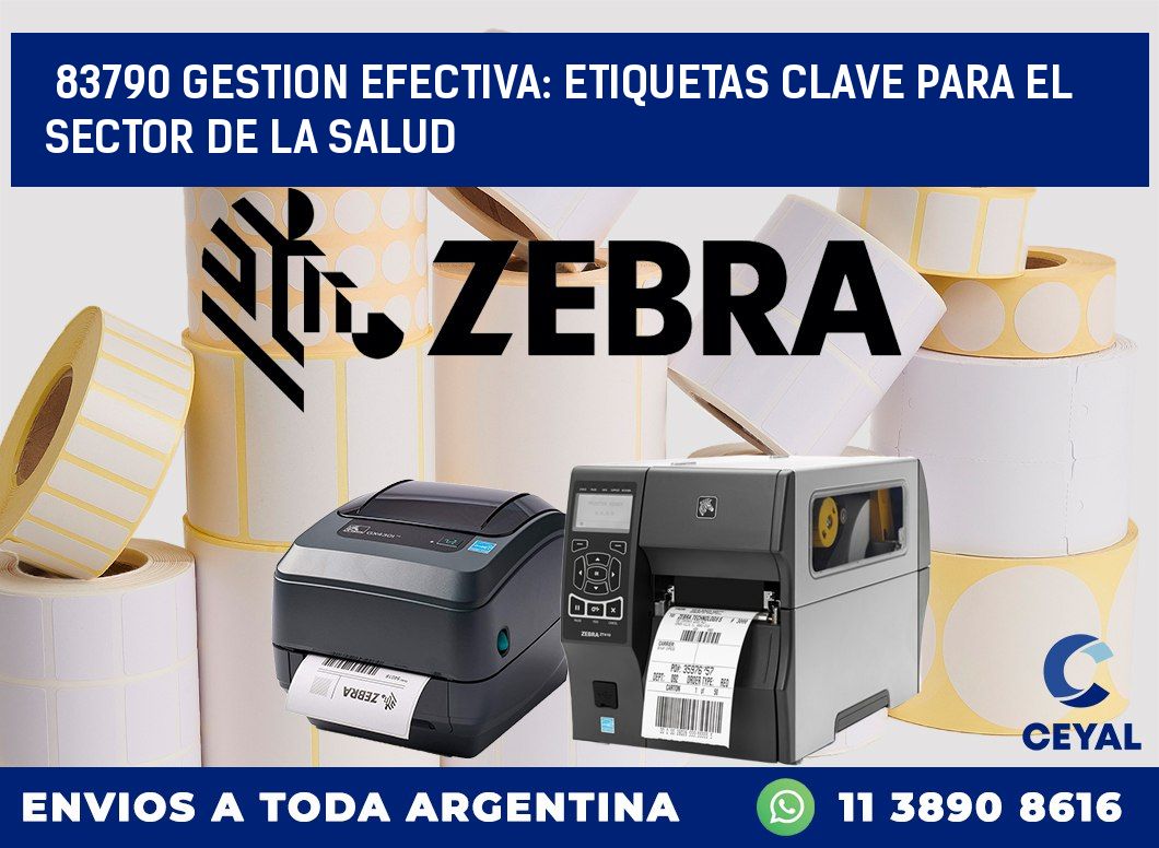 83790 GESTION EFECTIVA: ETIQUETAS CLAVE PARA EL SECTOR DE LA SALUD