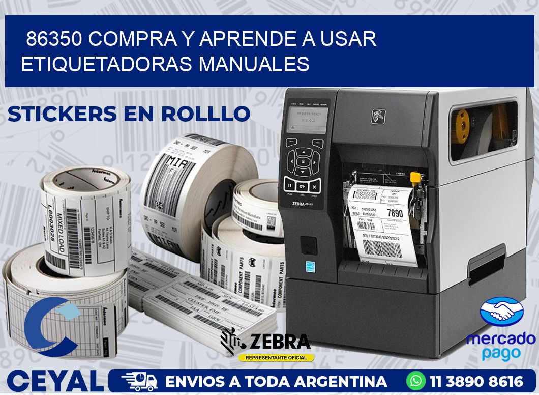 86350 COMPRA Y APRENDE A USAR ETIQUETADORAS MANUALES