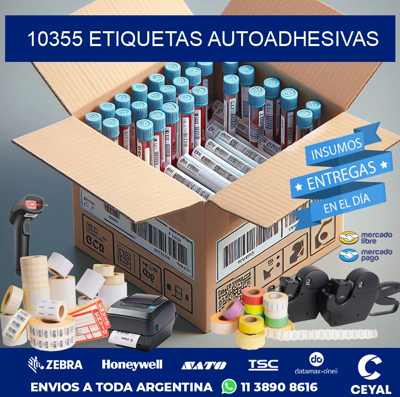 10355 ETIQUETAS AUTOADHESIVAS