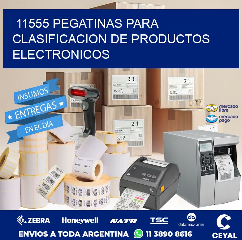 11555 PEGATINAS PARA CLASIFICACION DE PRODUCTOS ELECTRONICOS