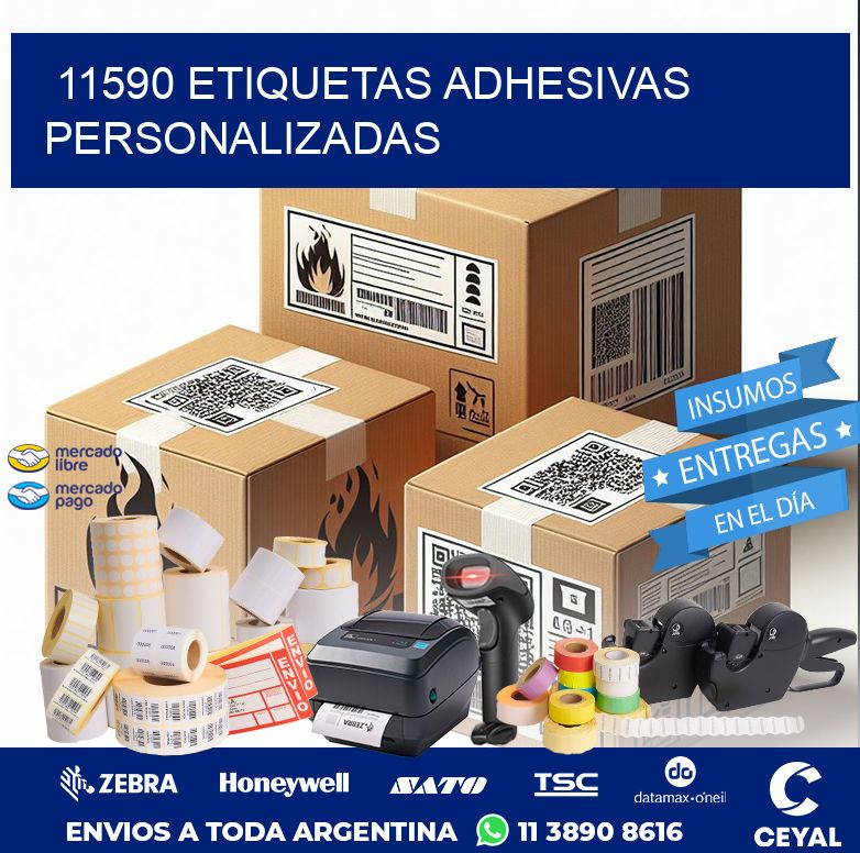 11590 ETIQUETAS ADHESIVAS PERSONALIZADAS