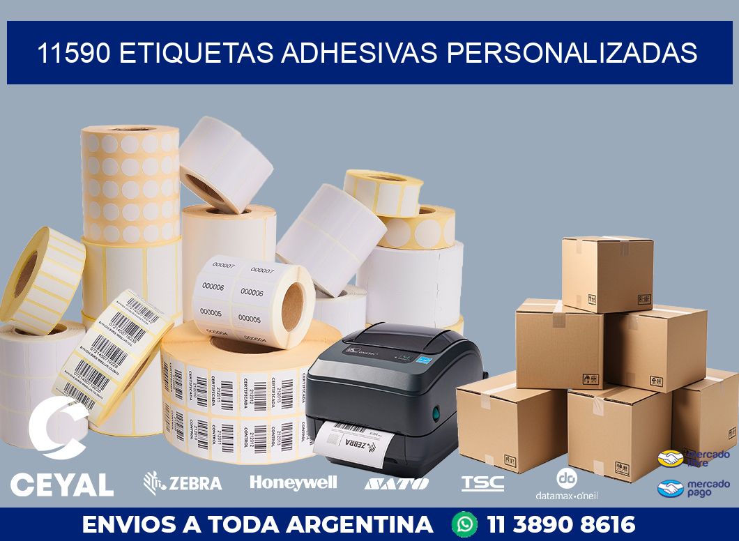 11590 ETIQUETAS ADHESIVAS PERSONALIZADAS