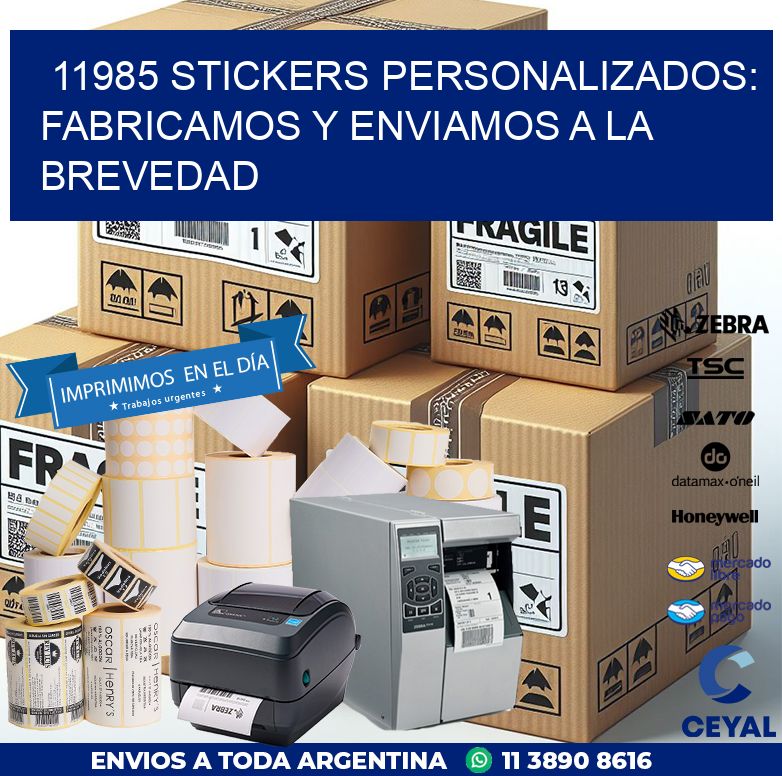 11985 STICKERS PERSONALIZADOS: FABRICAMOS Y ENVIAMOS A LA BREVEDAD