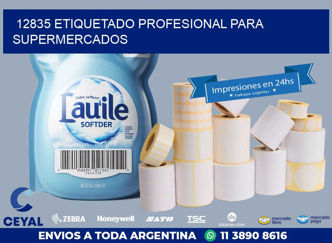 12835 ETIQUETADO PROFESIONAL PARA SUPERMERCADOS